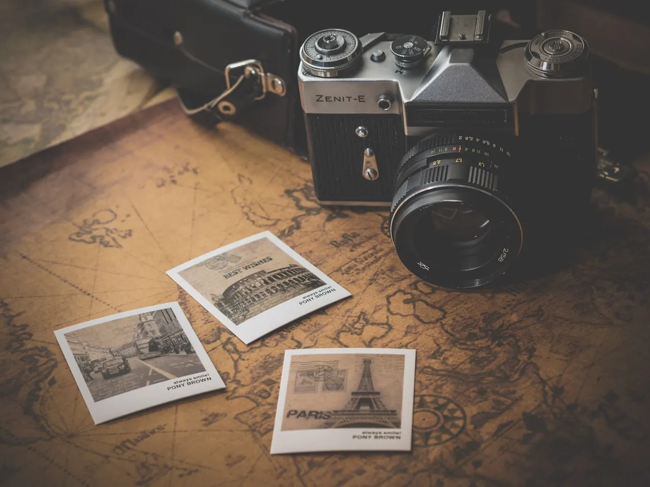 Câmara fotográfica — hero de fotógrafo