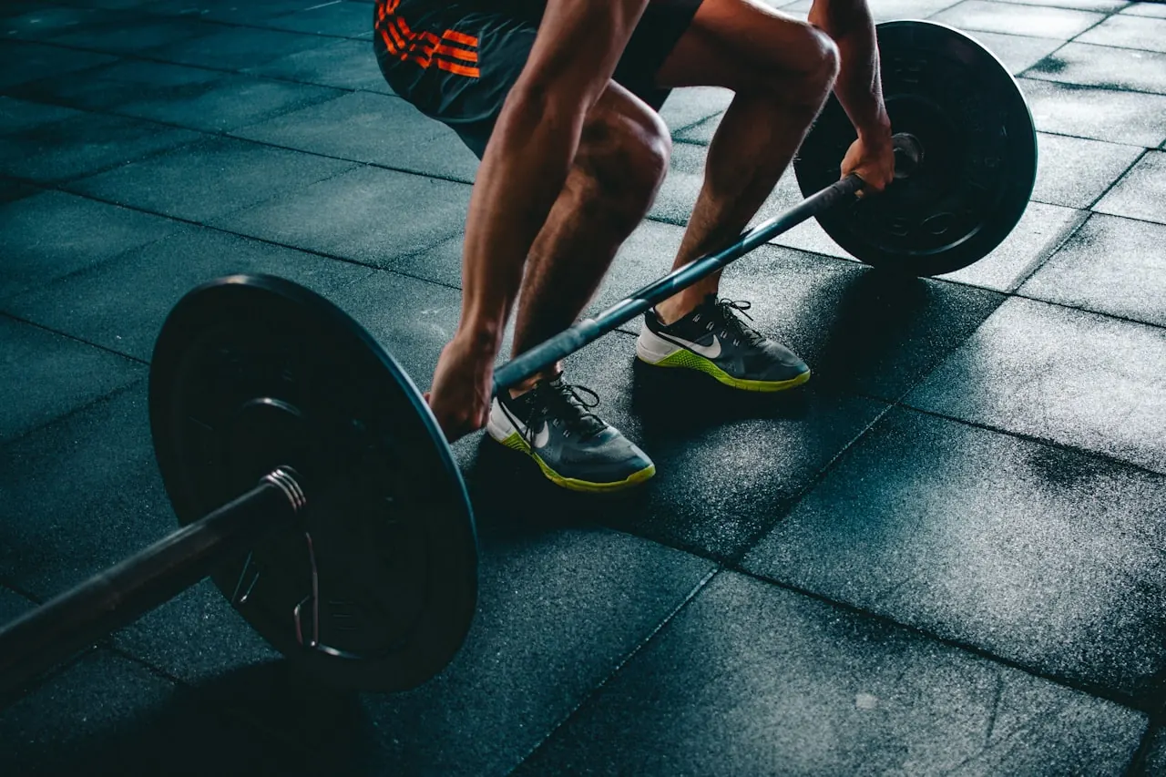 Treino com pesos — secção planos